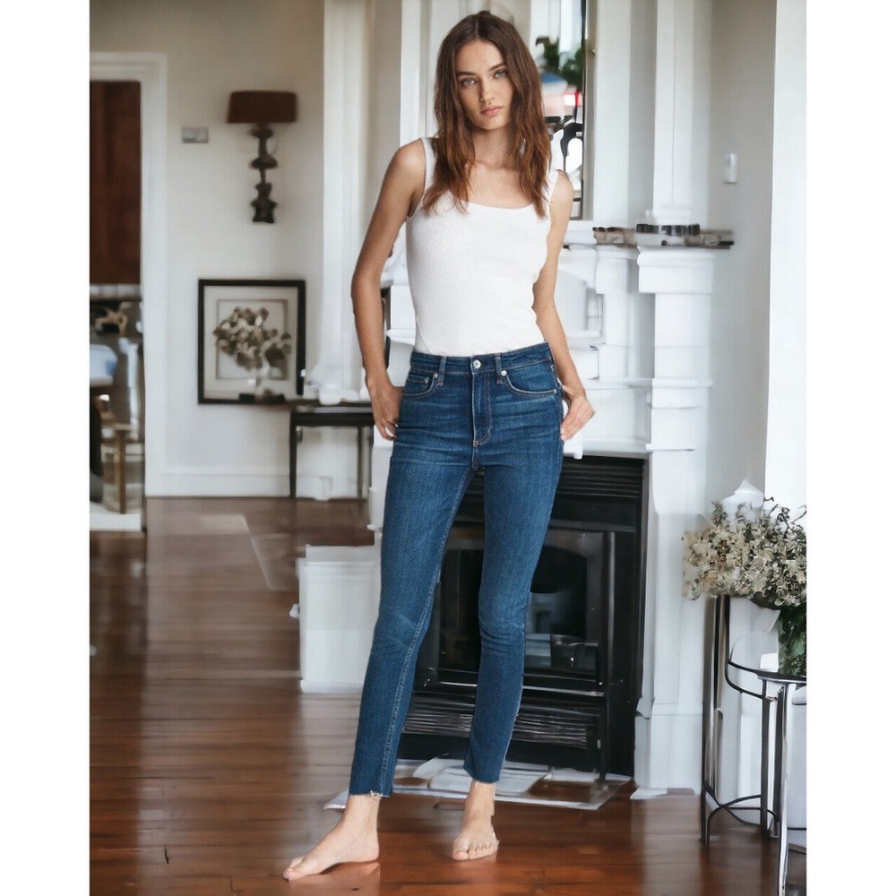Rag & Bone Nina High Rise Ankle Cigarette Jeans